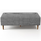 Puff Decorativo Sala De Estar Bali W01 Pés Palito 120x50cm Pi