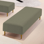 Puff Decorativo Sala De Estar Bali W01 Pés Palito 170x60cm Bo