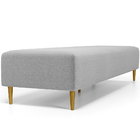 Puff Decorativo Sala De Estar Bali W01 Pés Palito 170x60cm Bo