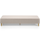 Puff Decorativo Sala De Estar Bali W01 Pés Palito 170x60cm Bo