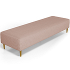 Puff Decorativo Sala De Estar Bali W01 Pés Palito 170x60cm Li