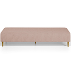 Puff Decorativo Sala De Estar Bali W01 Pés Palito 170x60cm Li