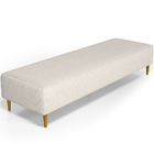 Puff Decorativo Sala De Estar Bali W01 Pés Palito 170x60cm Li