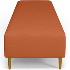 Puff Decorativo Sala De Estar Bali W01 Pés Palito 170x60cm Te