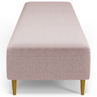 Puff Decorativo Sala De Estar Bali W01 Pés Palito 190x60cm Bo