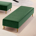 Puff Decorativo Sala De Estar Bali W01 Pés Palito 190x60cm Co