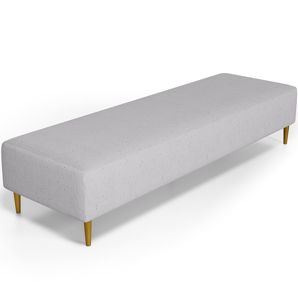 Puff Decorativo Sala De Estar Bali W01 Pés Palito 190x60cm Li