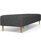 Puff Decorativo Sala De Estar Bali W01 Pés Palito 190x60cm Li