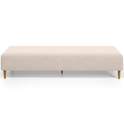 Puff Decorativo Sala De Estar Bali W01 Pés Palito 190x60cm Su