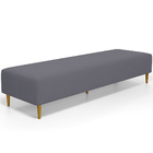 Puff Decorativo Sala De Estar Bali W01 Pés Palito 190x60cm Su