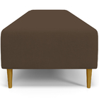 Puff Decorativo Sala De Estar Bali W01 Pés Palito 190x60cm Su