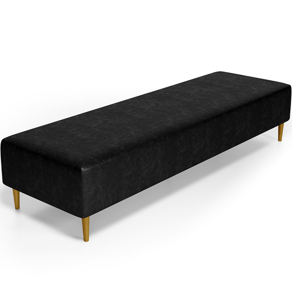 Puff Decorativo Sala De Estar Bali W01 Pés Palito 210x60cm Co