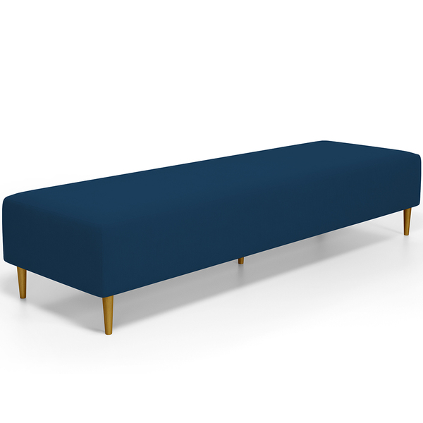 Puff Decorativo Sala De Estar Bali W01 Pés Palito 210x60cm Su