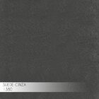 Puff Decorativo Sala De Estar Caim Base De Ferro Preto Suede