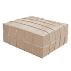 Puff Decorativo Sala De Estar Status Deluxe Grande 90x90cm Co