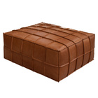 Puff Decorativo Sala De Estar Status Deluxe Grande 90x90cm Co