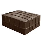 Puff Decorativo Sala De Estar Status Deluxe Grande 90x90cm Co