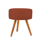 Puff Decorativo Sala Suede Redondo Oferta - Balaqui Decor Ter