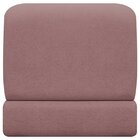 Puff Decorativo Sense Quadrado Boucle Persa Rose
