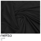 Puff Decorativo Status Base Preto Fosco Suede Preto - Nexta C