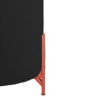 Puff Decorativo Thor Ferro Base Bronze Veludo Preto - Montana