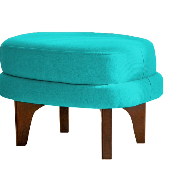 Puff Decorativo Tiffany Em Veludo Artêmio