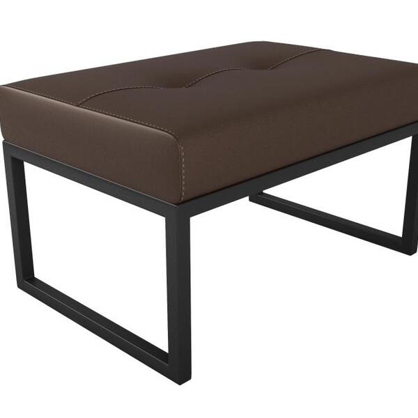 Puff Descanso Decortaivo Alexia Matrix Marrom