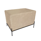 Puff Design Barcelona Preto E Bege