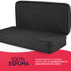 Puff Dobrável Casal 3 Em 1 Multiuso 100 Espuma D33 Bf Colchões