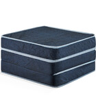 Puff Dobrável Solteiro 3 Em 1 Multiuso 100 Espuma D33 Bf Colc