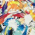 Puff Dora Redondo Estampado Color D18 - D'rossi