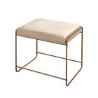 Puff Dubai Luxo Metálica Bronze