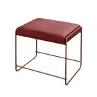 Puff Dubai Luxo Metálica Bronze