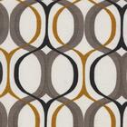 Puff Dubai Luxo Metálica Preta