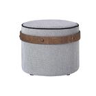 Puff Elo Branco E Preto Maremar