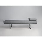 Puff Em Linho 140cm Galli  Cinza