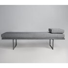 Puff Em Linho 160cm Galli  Cinza