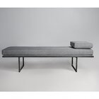 Puff Em Linho 180cm Galli  Cinza