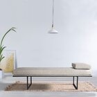 Puff Em Linho 180cm Galli  Cinza