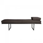 Puff Em Veludo 160cm Galli  Marrom