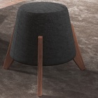 Puff Empilhável Neew House Linho Escuro