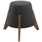 Puff Empilhável Neew House Linho Escuro