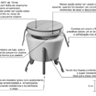 Puff Flex Eros Suede Rosa My House