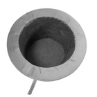 Puff Flex Multifuncional Tampo Amadeirado Veludo Marrom