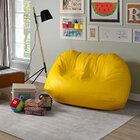 Puff Fofão 130cmx140cmx80cm Mega Espresso Móveis Amarelo