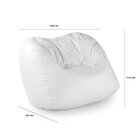 Puff Fofão 130cmx140cmx80cm Mega Espresso Móveis Preto