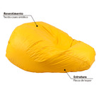 Puff Fofão Pop - Amarelo