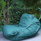 Puff Garden Buclê Impermeável - Cor: Verde Floresta