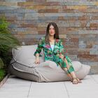 Puff Garden Impermeável - Cor: Cinza