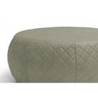 Puff Golf 105 Cm Tressê Corino Bege Escuro